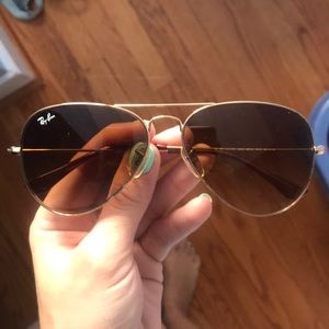 Ray Ban aviator gradient 58mm